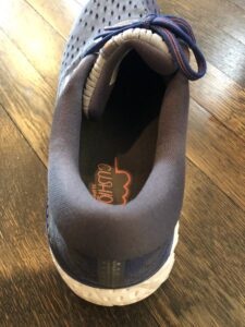 A close up of the bottom of a pair of shoes